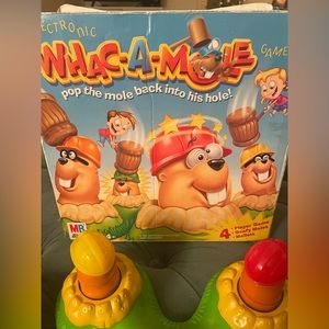 MB Electronic Whac-A-Mole Game